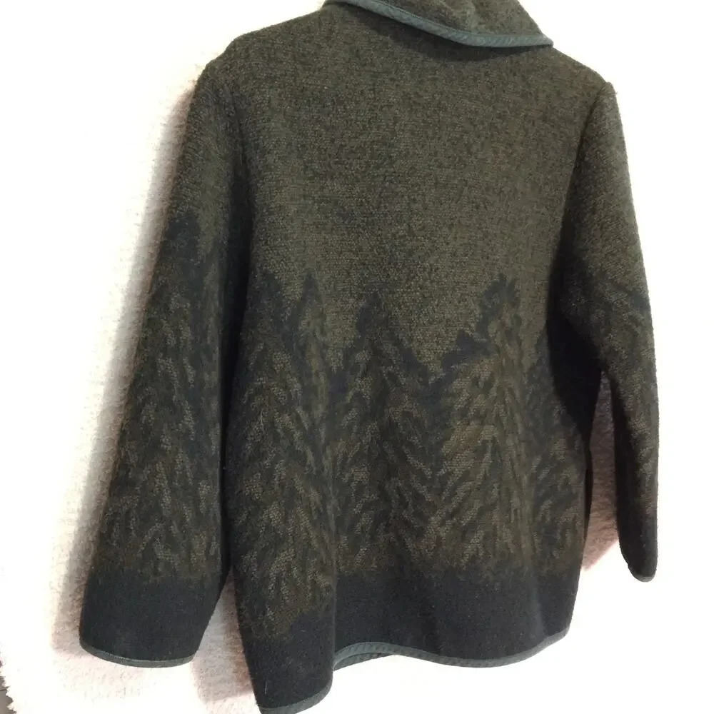 Sonoma wool blend Jacket size Small green - Picture 3 of 6